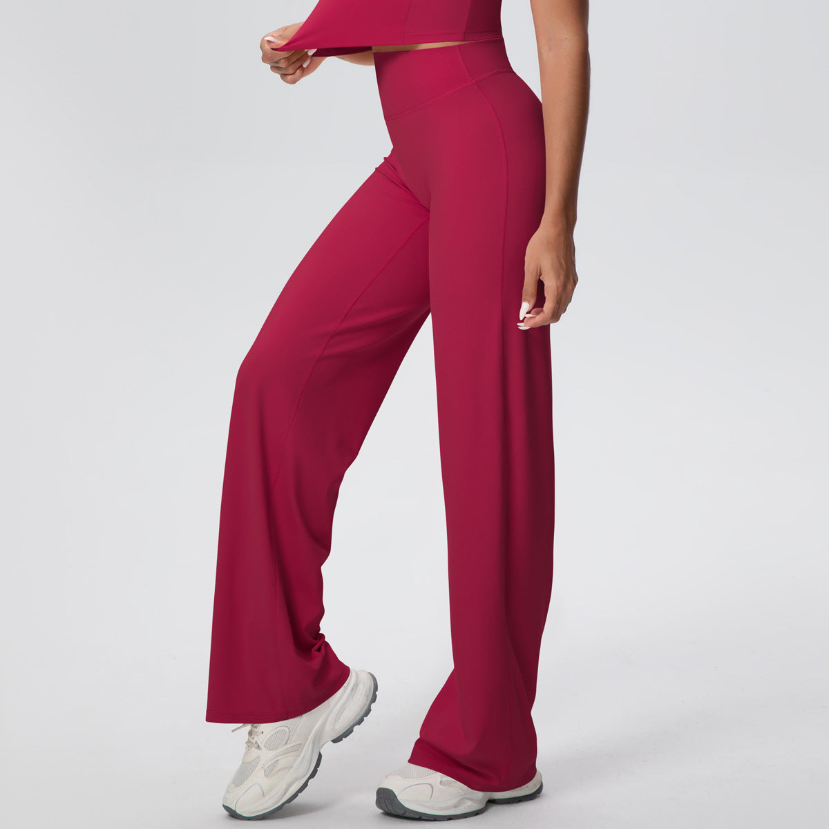 Pantalon Legging Jambe Évasée
