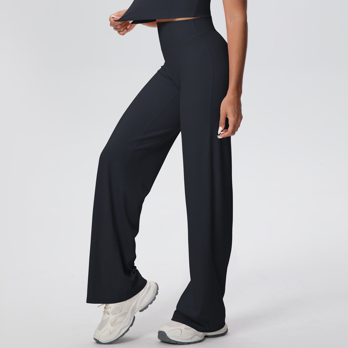Pantalon Legging Jambe Évasée